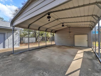 Primary bedroom at 6201 Oakclaire DR - 3 bed 2 bath home