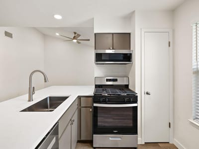 Living area at 6203 Berkett Cv Unit #A & B - Village Sec 07, Austin, TX