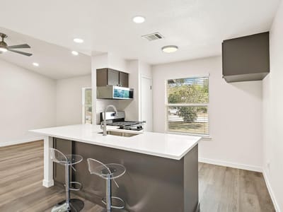 Kitchen at 6203 Berkett Cv Unit #A & B - Village Sec 07, Austin, TX