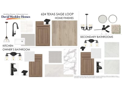 Primary bedroom at 624 Texas Sage Loop - 4 bed 2 bath home