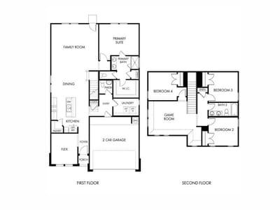 Living area at 624 Timbo DR - 4 bed 2 bath home