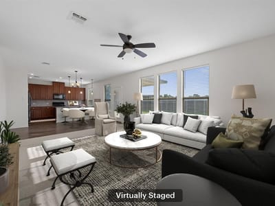 Living area at 6257 Mantalcino DR - 4 bed 2 bath home