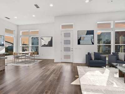 Living area at 6300 Toscana Ave - 3 bed 2 bath home