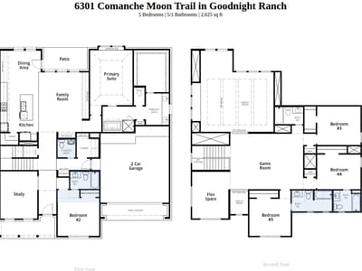 Property photo 2 at 6301 Comanche Moon TRL - 5 bed 5 bath home