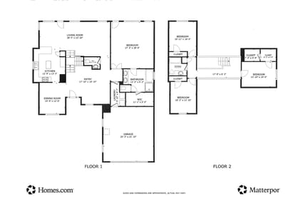 Primary bedroom at 6301 Thirlmare CT - 4 bed 2 bath home