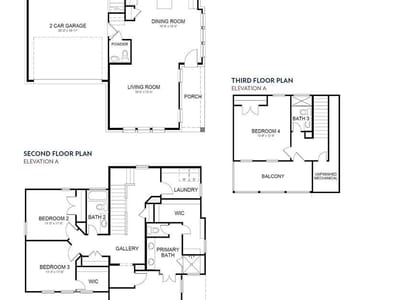 Living area at 6313 Stockman Dr Unit #1 - 4 bed 3 bath home