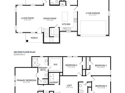 Living area at 6313 Stockman Dr Unit #4 - 4 bed 2 bath home