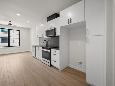 Living area at 634 Central PKWY Unit #1204 - 2 bed 2 bath home