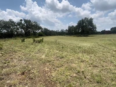 Primary bedroom at 635 Whiskey Trl - Old 32, Blanco, TX