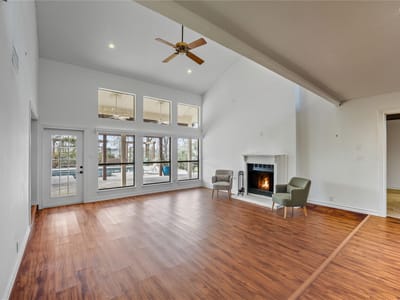 Primary bedroom at 640 S College ST - 3 bed 2 bath home