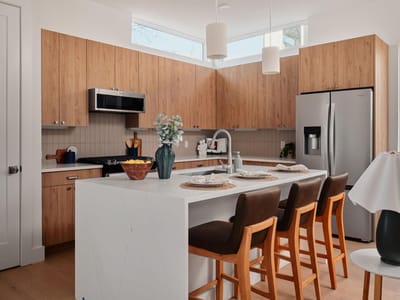 Kitchen at 6407 Bradsher Unit #B - 4 bed 2 bath home