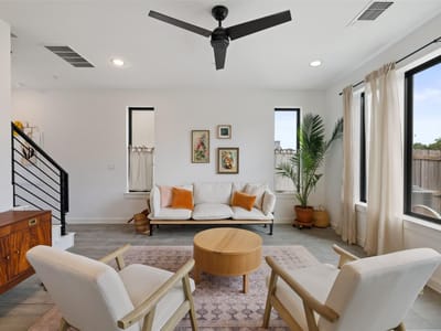 Primary bedroom at 6409 Berkman DR Unit #6 - 3 bed 2 bath home