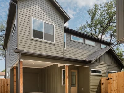 Primary bedroom at 6409 Bradsher Unit #C - 4 bed 3 bath home