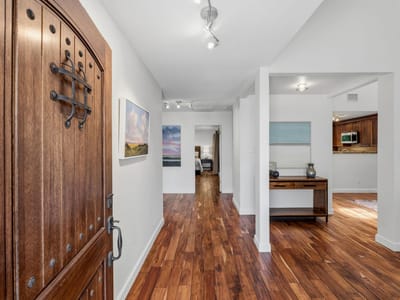 Primary bedroom at 6409 Paintbrush HOLW - 2 bed 2 bath home