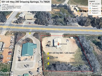 Living area at 651 Highway 290 - ABS 415 P A SMITH SURVEY 1.0, Dripping Springs, TX