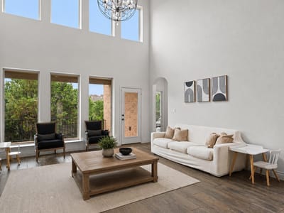 Primary bedroom at 6600 Llano Stage TRL - 4 bed 3 bath home