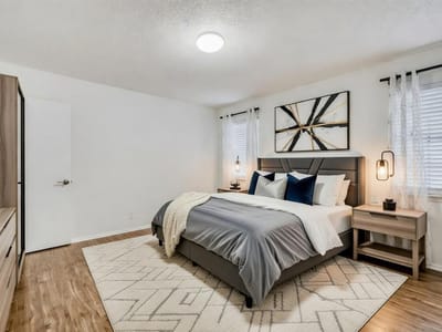 Primary bedroom at 6601 Skycrest Dr - 4 bed 2 bath home