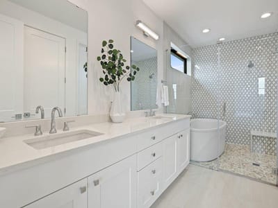 Primary bedroom at 6603 Liliana Ln Unit #5 - 4 bed 4 bath home