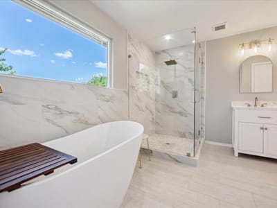 Primary bedroom at 6604  Marble Creek Loop - 4 bed 2 bath home
