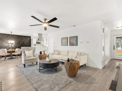 Primary bedroom at 6607 Starstreak DR - 4 bed 2 bath home
