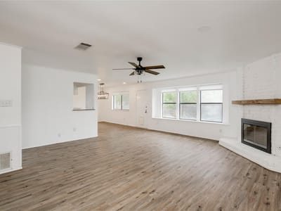 Living area at 6705 Lancret Hill Dr - 4 bed 2 bath home