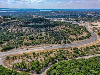 Primary bedroom at 6707 Lohmans Ford Rd - Travis Hollow Sec 02, Lago Vista, TX