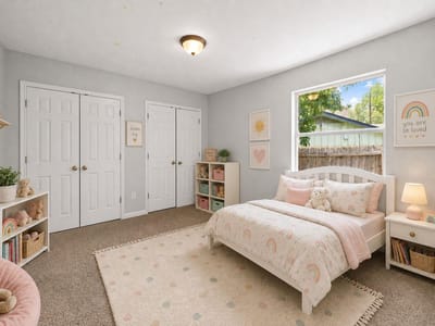 Primary bedroom at 6800 Citadel CV - 4 bed 3 bath home