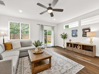 Primary bedroom at 6800 Menchaca RD Unit #13 - 2 bed 2 bath home