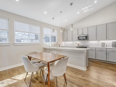 Living area at 6800 Menchaca Rd Unit #5 - 3 bed 3 bath home