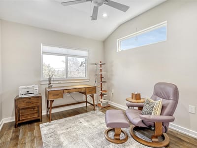 Primary bedroom at 6800 Menchaca Rd Unit #5 - 3 bed 3 bath home