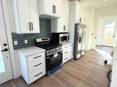 Primary bedroom at 6809 Porter St Unit #1 - 4 bed 2 bath home