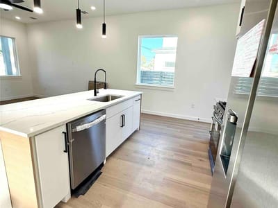 Bathroom at 6809 Porter St Unit #1 - 4 bed 2 bath home