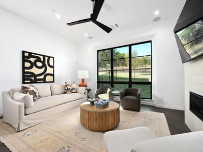 Living area at 6901 Adeline WAY Unit #23 - 3 bed 3 bath home