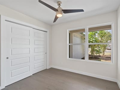 Primary bedroom at 6901 Windrift Way - 3 bed 2 bath home
