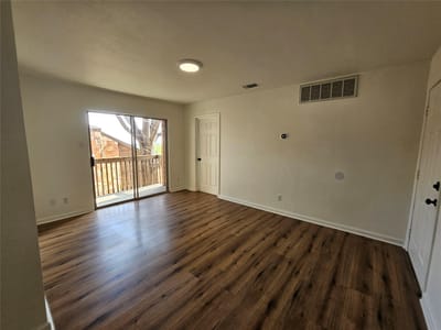 Primary bedroom at 6903 Deatonhill Dr Unit #2 - 1 bed 1 bath home