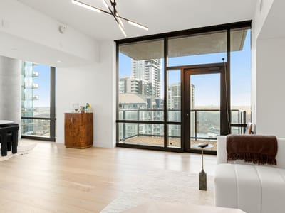 Bathroom at 70 Rainey St Unit #2001 - 2 bed 2 bath home