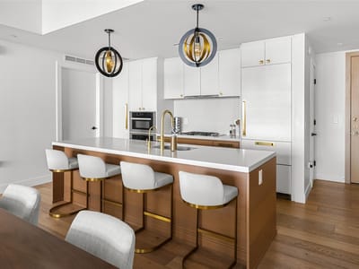 Living area at 70 Rainey ST Unit #2106 - 3 bed 3 bath home