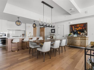 Kitchen at 70 Rainey ST Unit #2106 - 3 bed 3 bath home