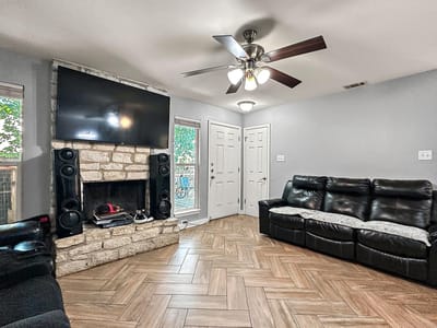 Primary bedroom at 700 Misty Morning WAY Unit #A and B - Sunrise Vista Sec 01 Rev, Round Rock, TX