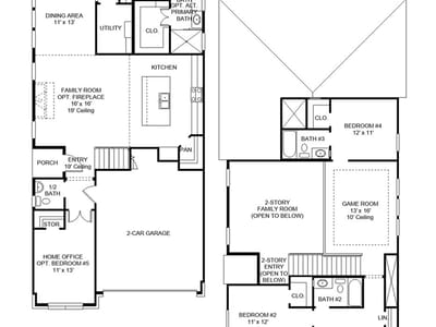 Living area at 7001 Stitzel Weller DR - 4 bed 3 bath home