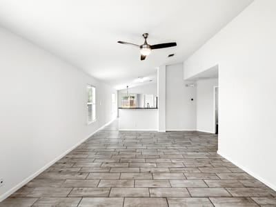 Primary bedroom at 7004 Heine Farm RD Unit #2 - 3 bed 2 bath home