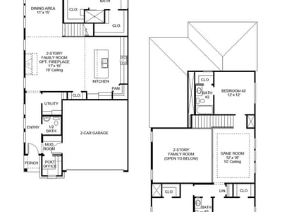 Living area at 7005 Stitzel Weller DR - 4 bed 3 bath home