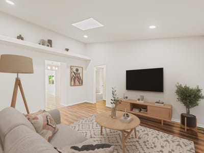 Living area at 701 Buffalo PASS - 4 bed 2 bath home
