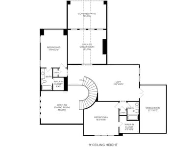 Kitchen at 701 Kinvara CV - 5 bed 5 bath home