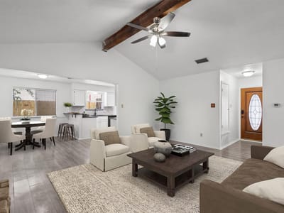 Primary bedroom at 701 Riverwood DR - 3 bed 2 bath home