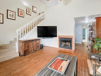 Living area at 703 Valley View DR Unit #A & B - Willow Creek Sec 01, Pflugerville, TX