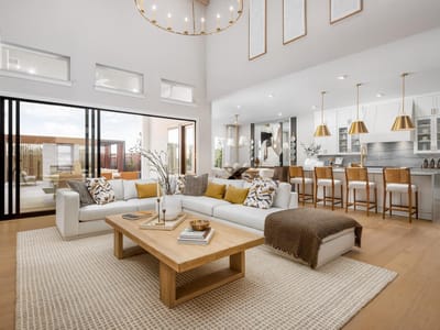 Living area at 703 Walsh Glen DR - 4 bed 4 bath home
