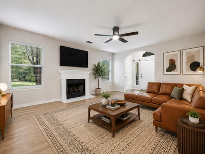 Living area at 704 Fort Clark CV - 3 bed 2 bath home