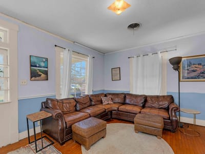 Primary bedroom at 706 W 11th ST - 2 bed 2 bath home