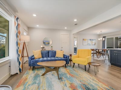 Primary bedroom at 708 Avenue F - 3 bed 2 bath home